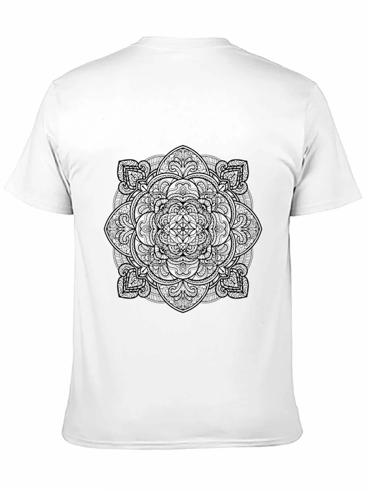 Black Mandala Graphic Tee - Stylish & Unique product image 2