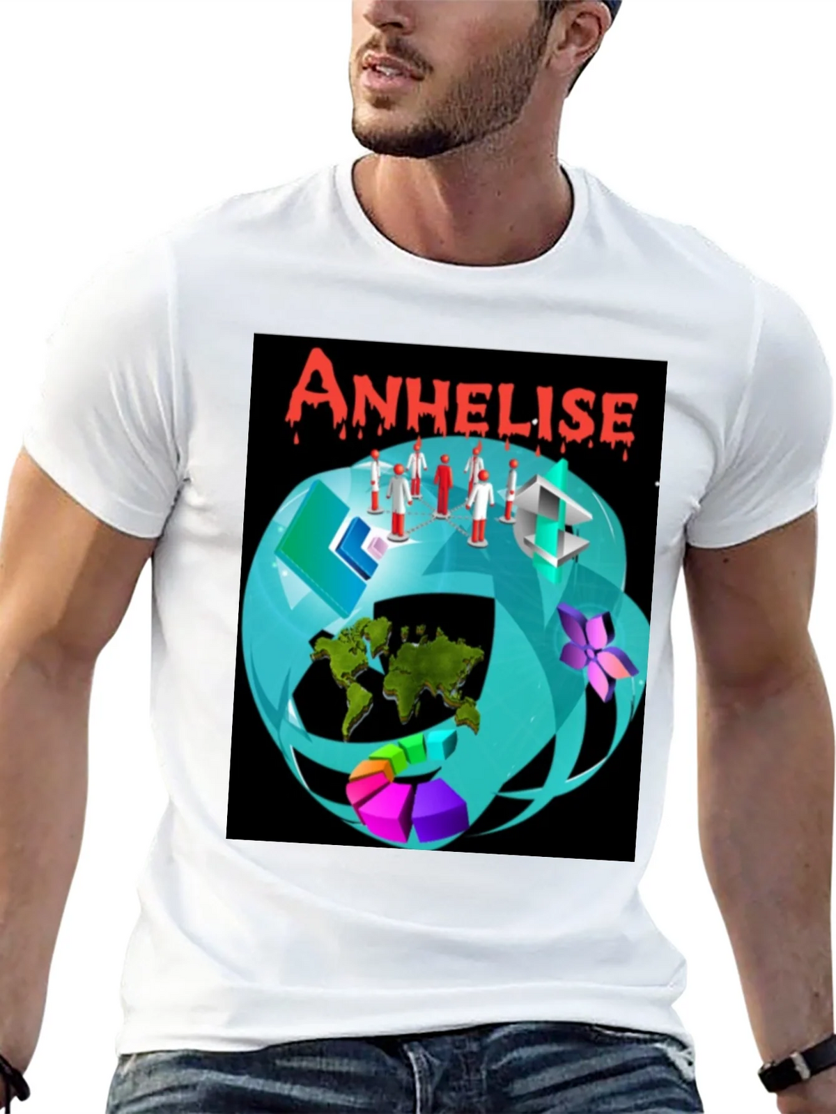 Anhelise Graphic T-Shirt - Global Medical Network product image 4