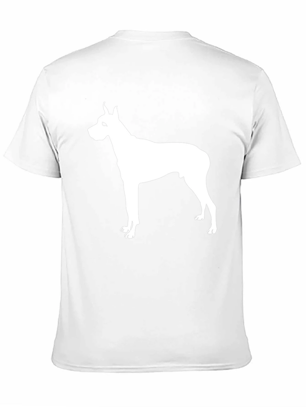 Dog Silhouette Black T-Shirt product image 2