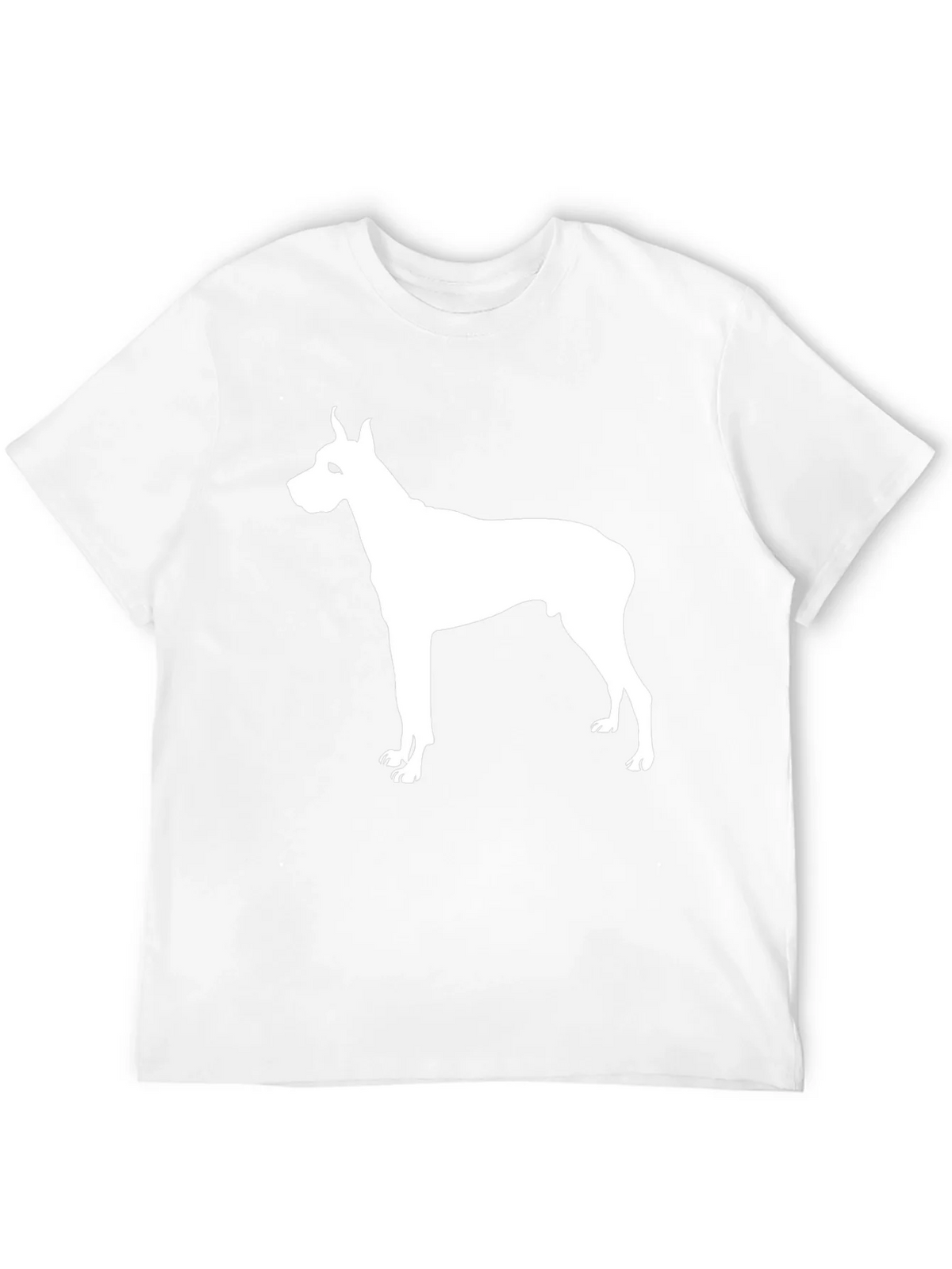 Dog Silhouette Black T-Shirt product image 3