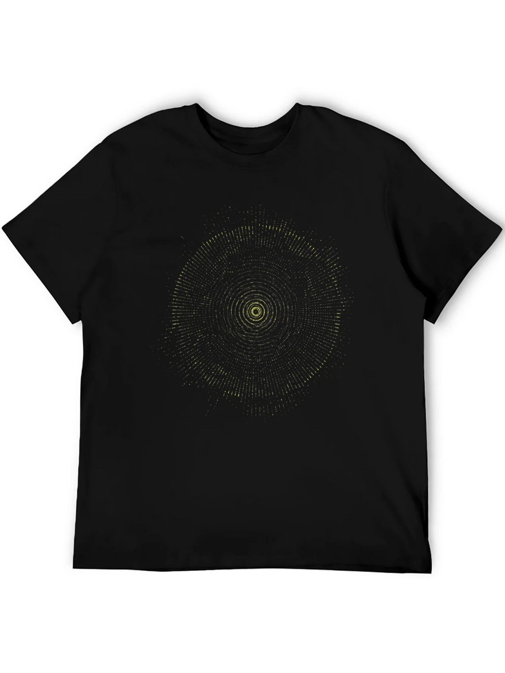 Black Tee with Geometric Circle Design product image 8