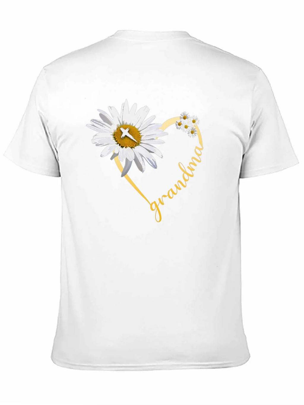 Grandma Daisy Heart T-Shirt product image 2