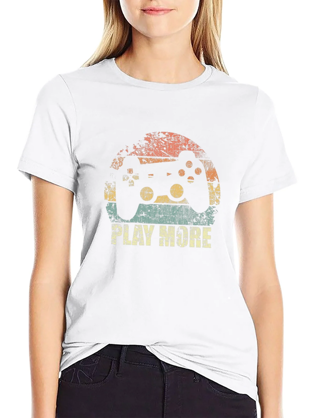 Retro Gamer T-Shirt - Play More Console Tee product image 11