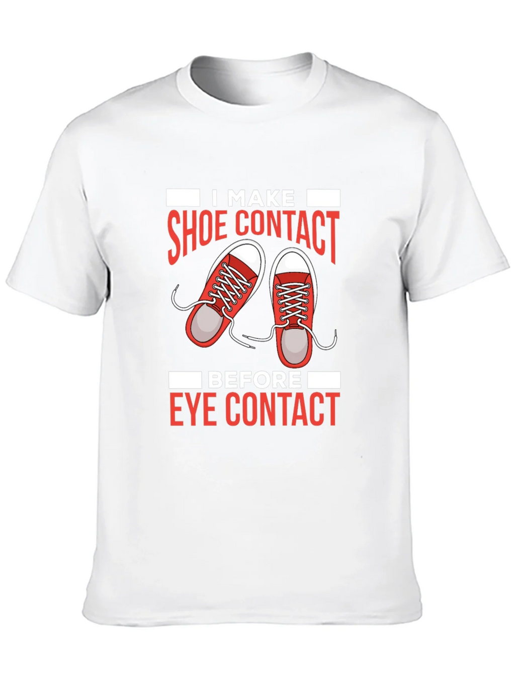 Shoe Contact T-Shirt Funny Graphic Tee