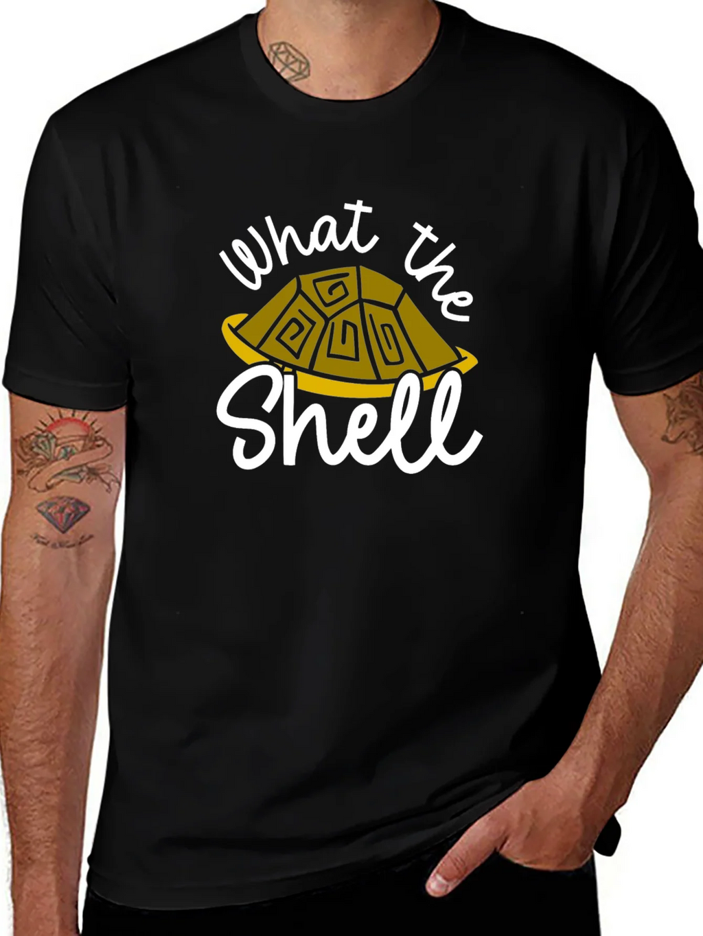 What the Shell T-Shirt - Turtle Graphic Tee product image 1