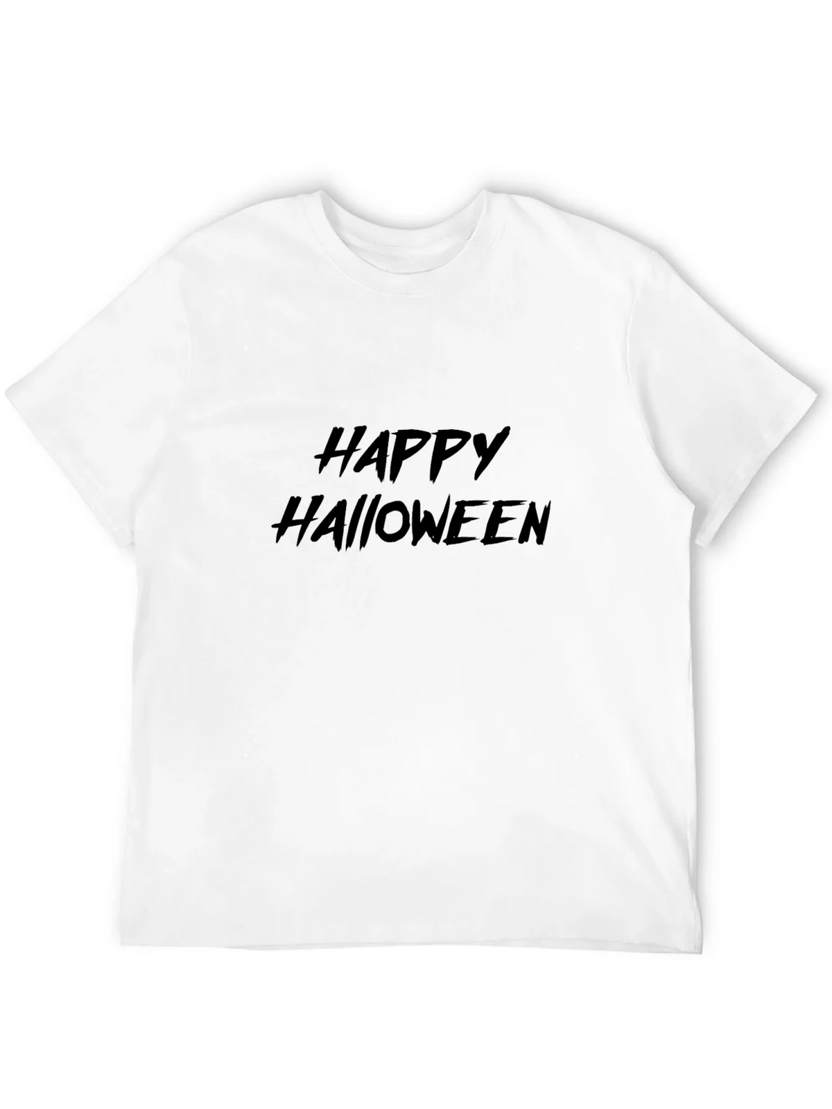 Happy Halloween Black T-Shirt product image 3