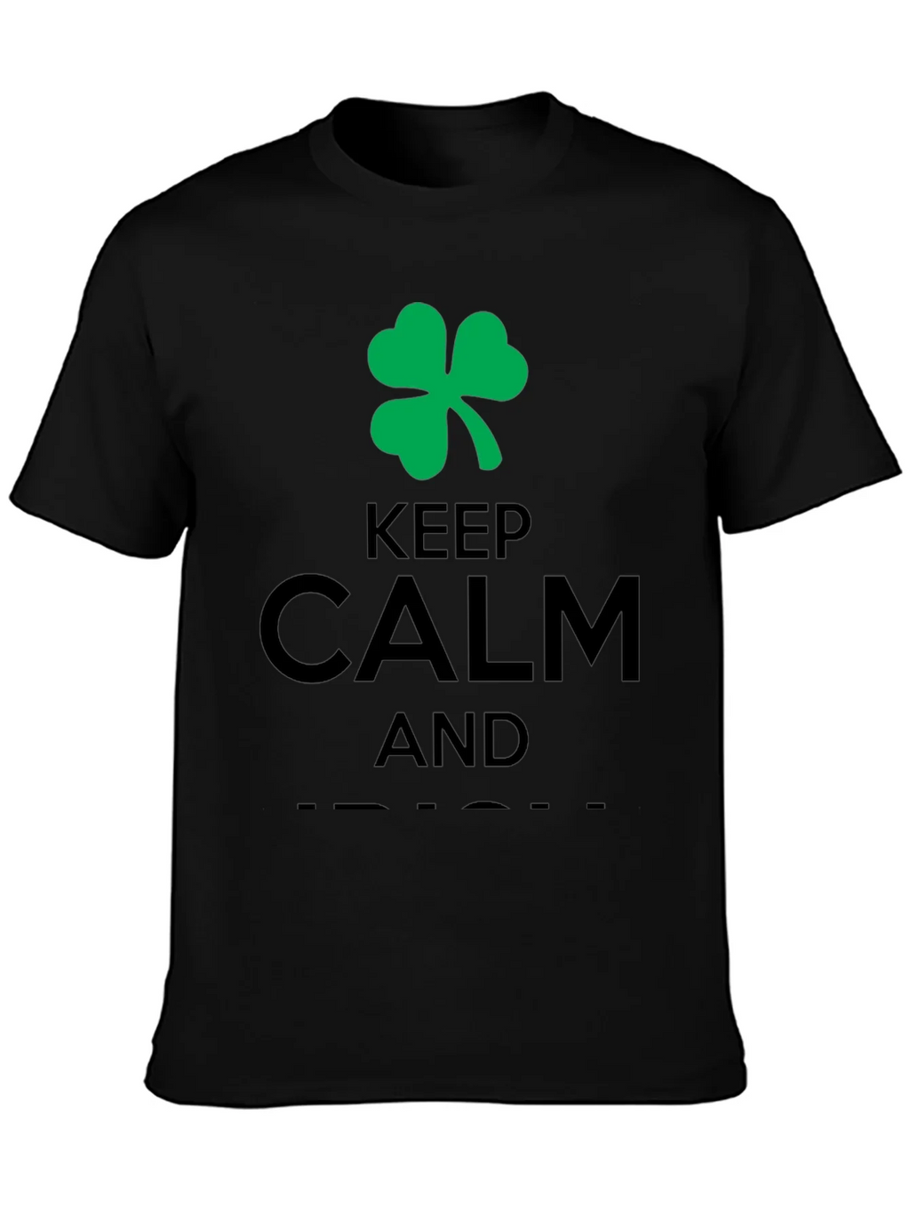 Keep Calm and Shamrock Tee - St. Patricks Day Shirt product image 6
