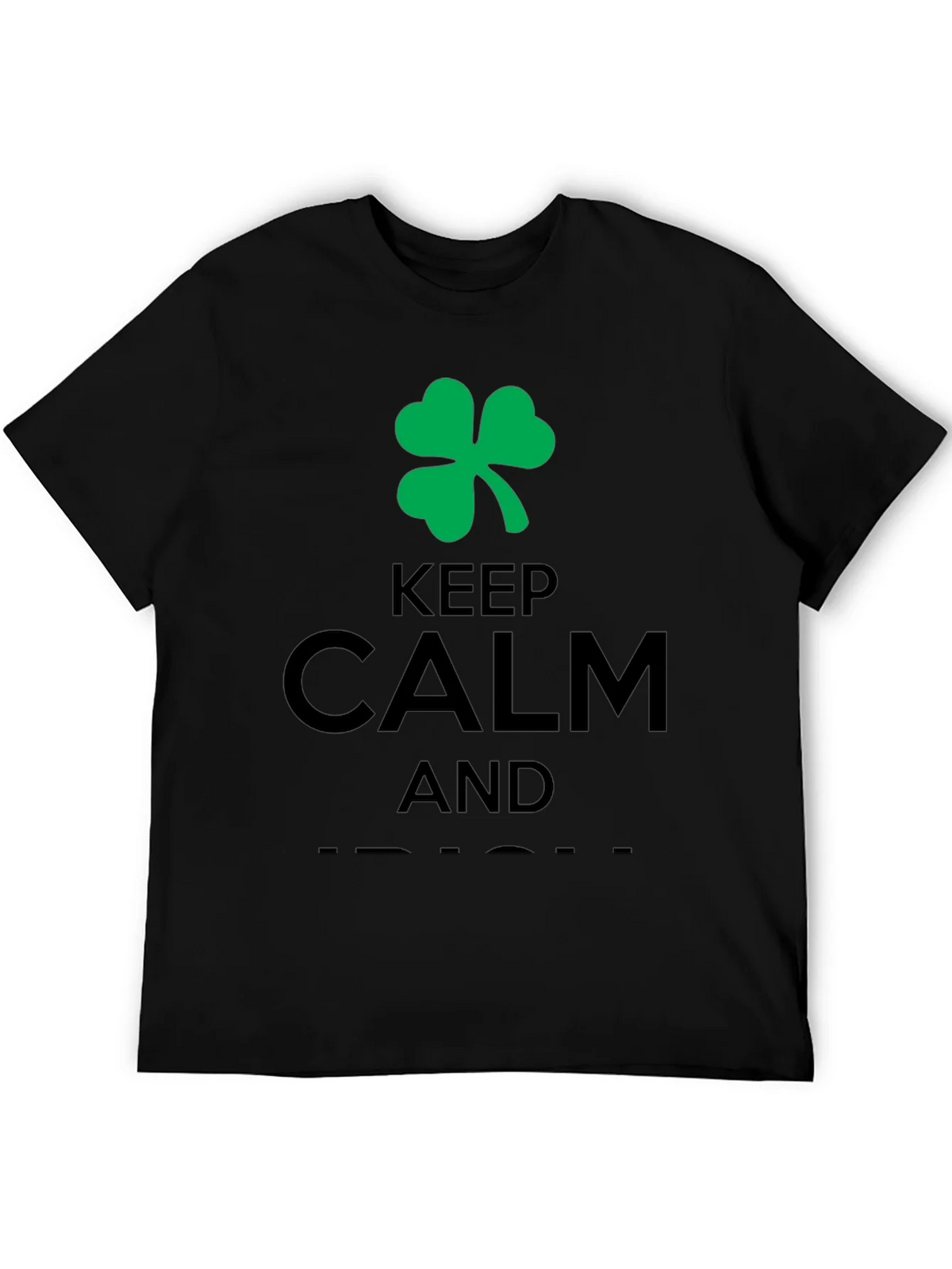 Keep Calm and Shamrock Tee - St. Patricks Day Shirt product image 8