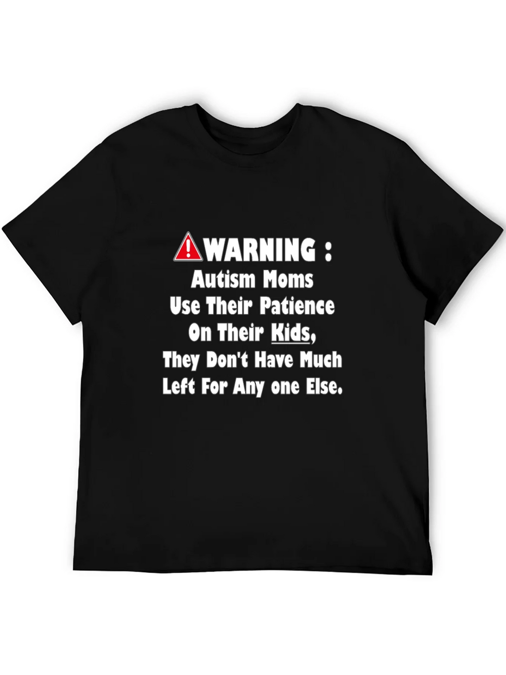 Autism Mom Warning Graphic Tee product image 8