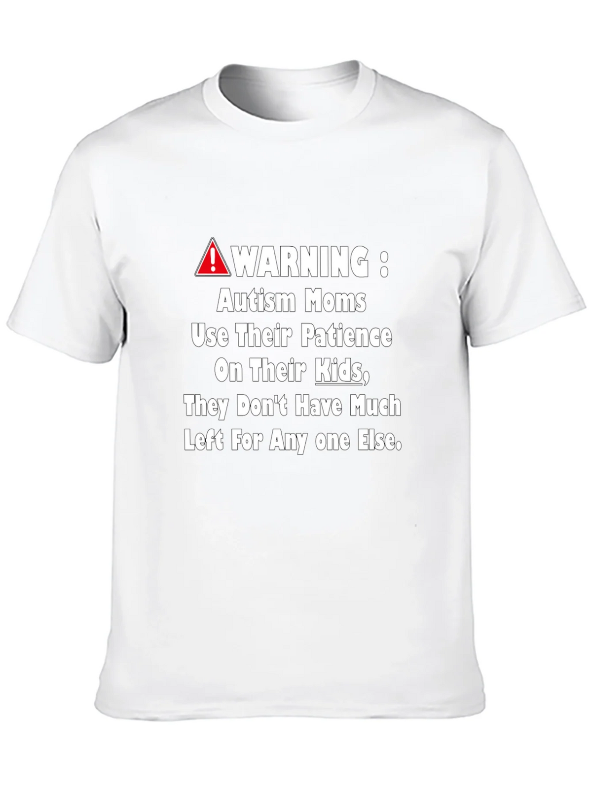 Autism Mom Warning Graphic Tee product image 12