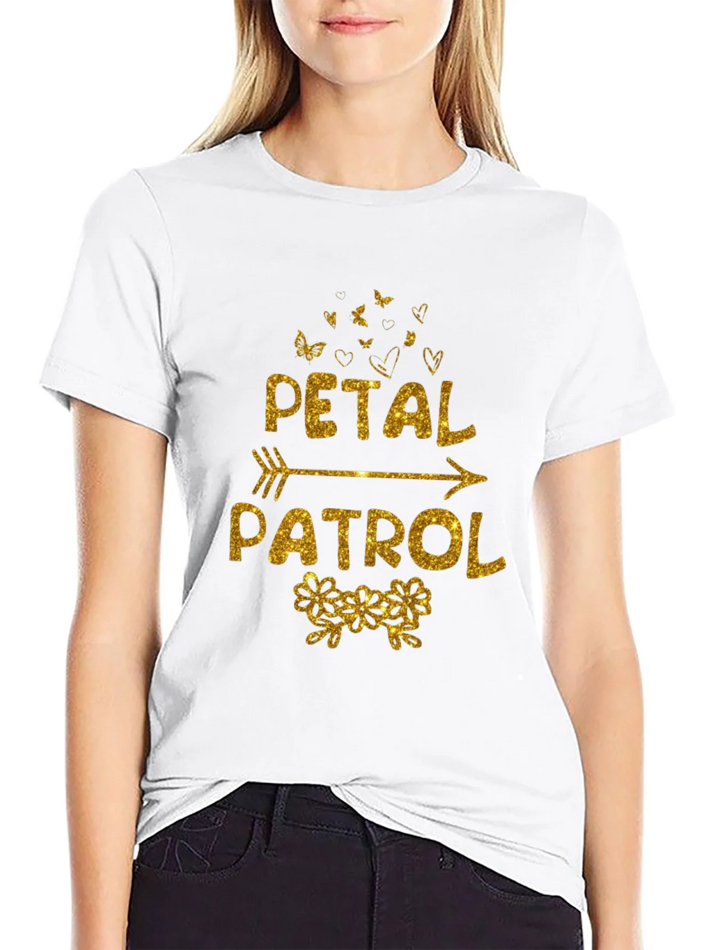 Petal Patrol Graphic Tee - Floral Wedding Crew Shirt product image 11