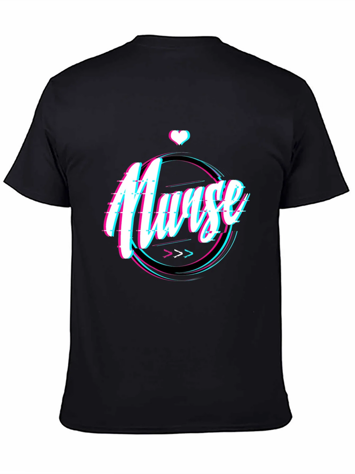 Nurse Glitch T-Shirt - Unique Medical Apparel product image 7