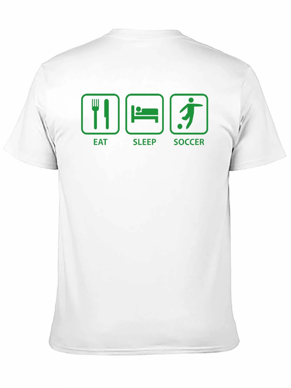 Eat Sleep Soccer T-Shirt - Black product image 2