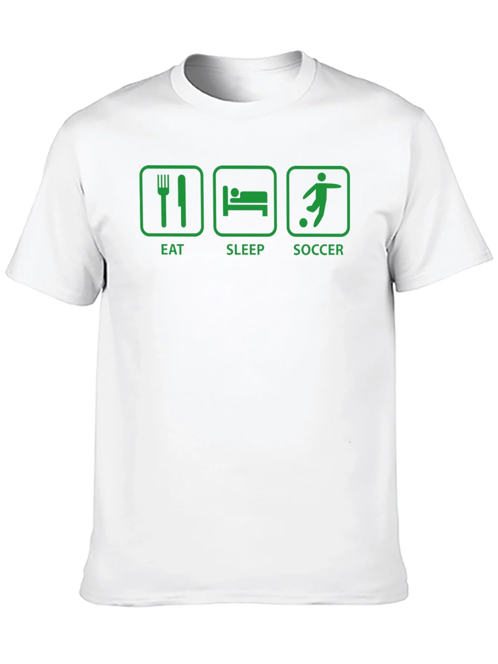 Eat Sleep Soccer T-Shirt - Black product image 12