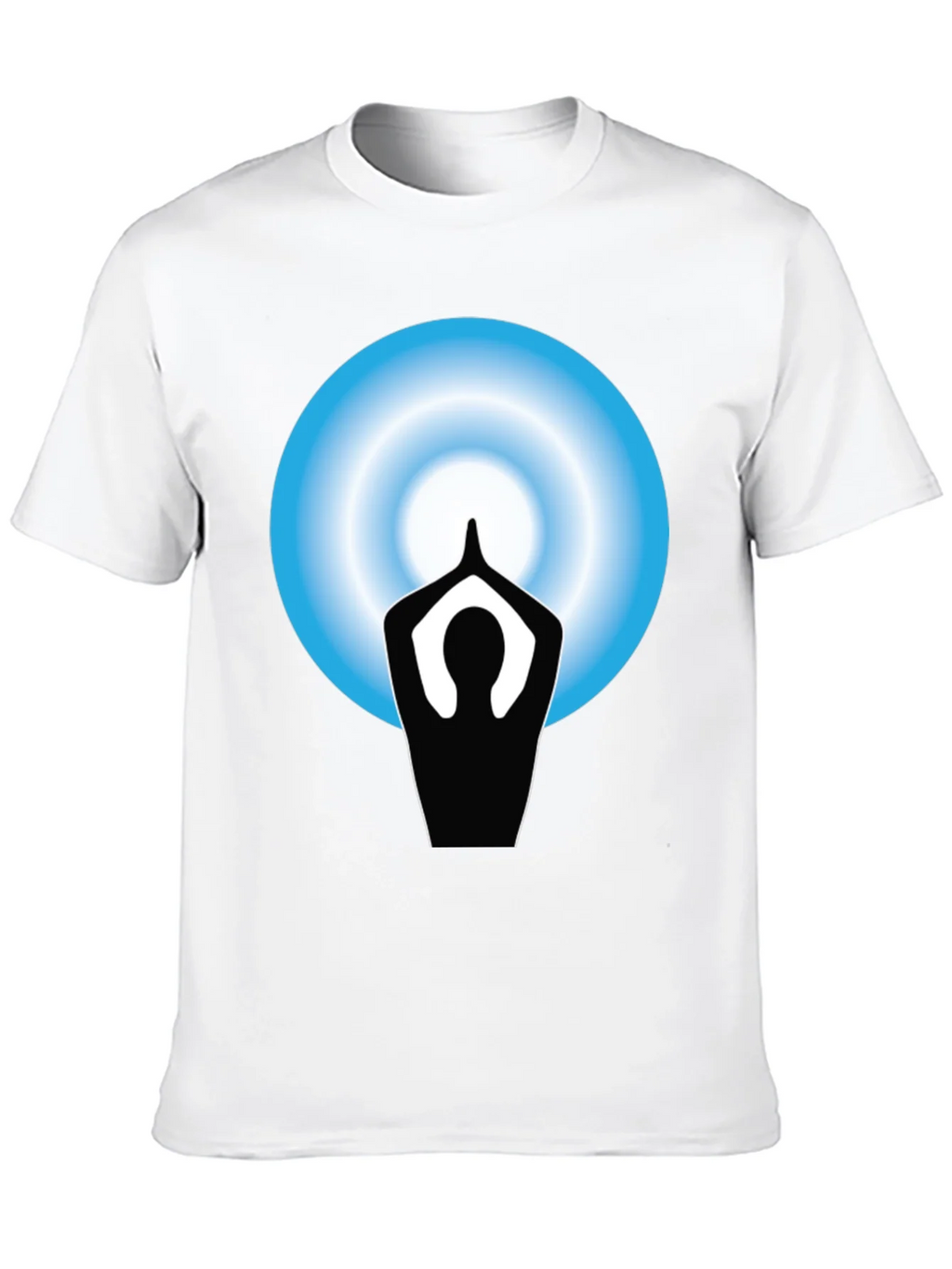 Yoga Meditation Graphic Black T-Shirt product image 12