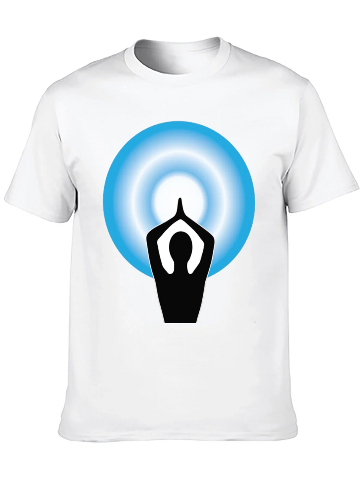 Yoga Meditation Graphic Black T-Shirt product image 12