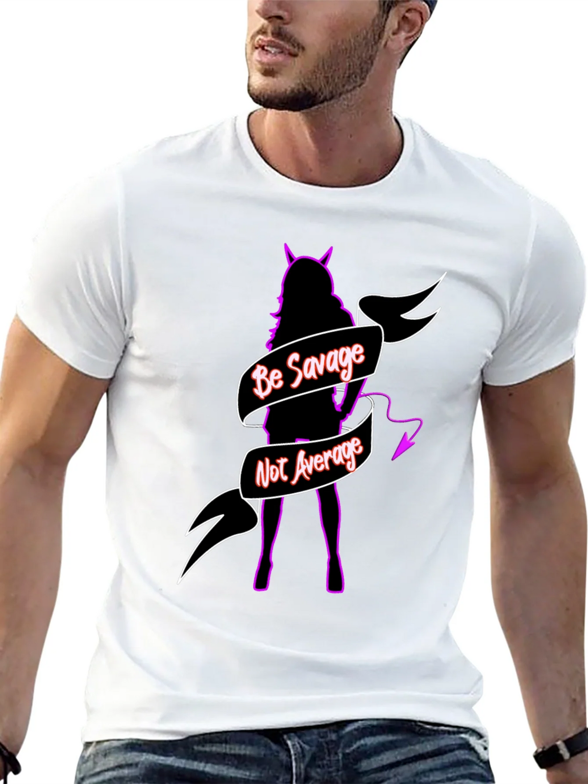 Be Savage Tee - Devilish Design product image 4