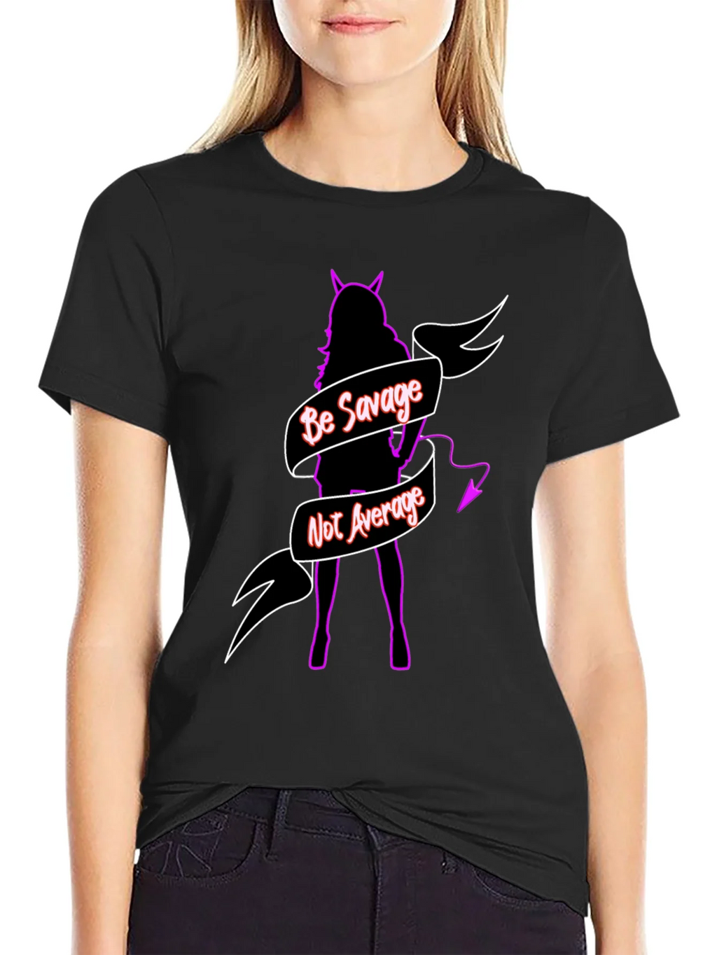 Be Savage Tee - Devilish Design product image 5