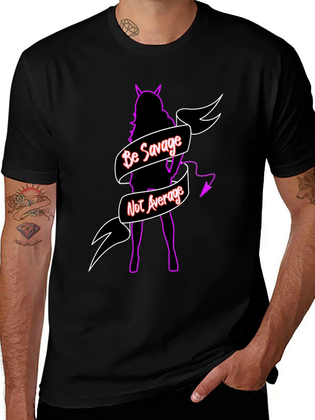 Be Savage Tee - Devilish Design product image 1