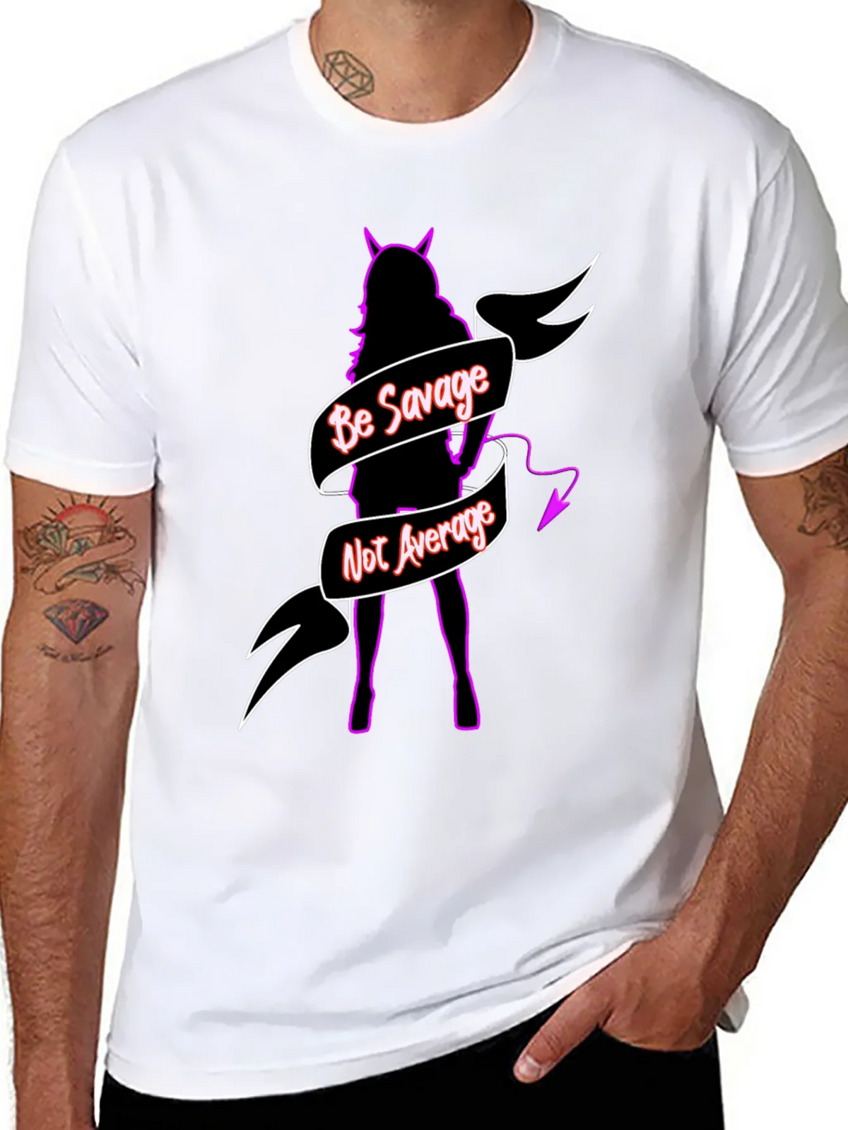 Be Savage Tee - Devilish Design product image 10