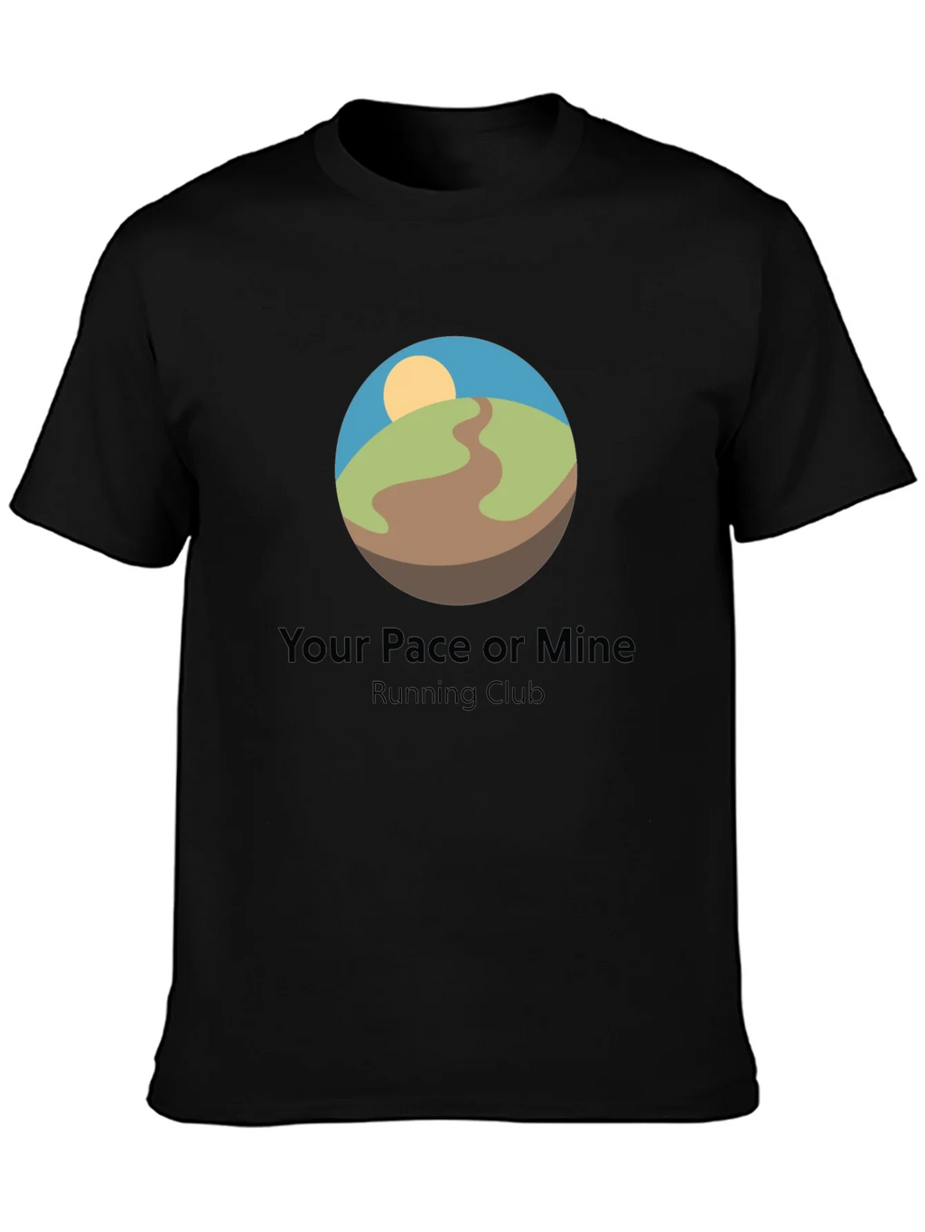 Your Pace or Mine Running Club T-Shirt product image 6