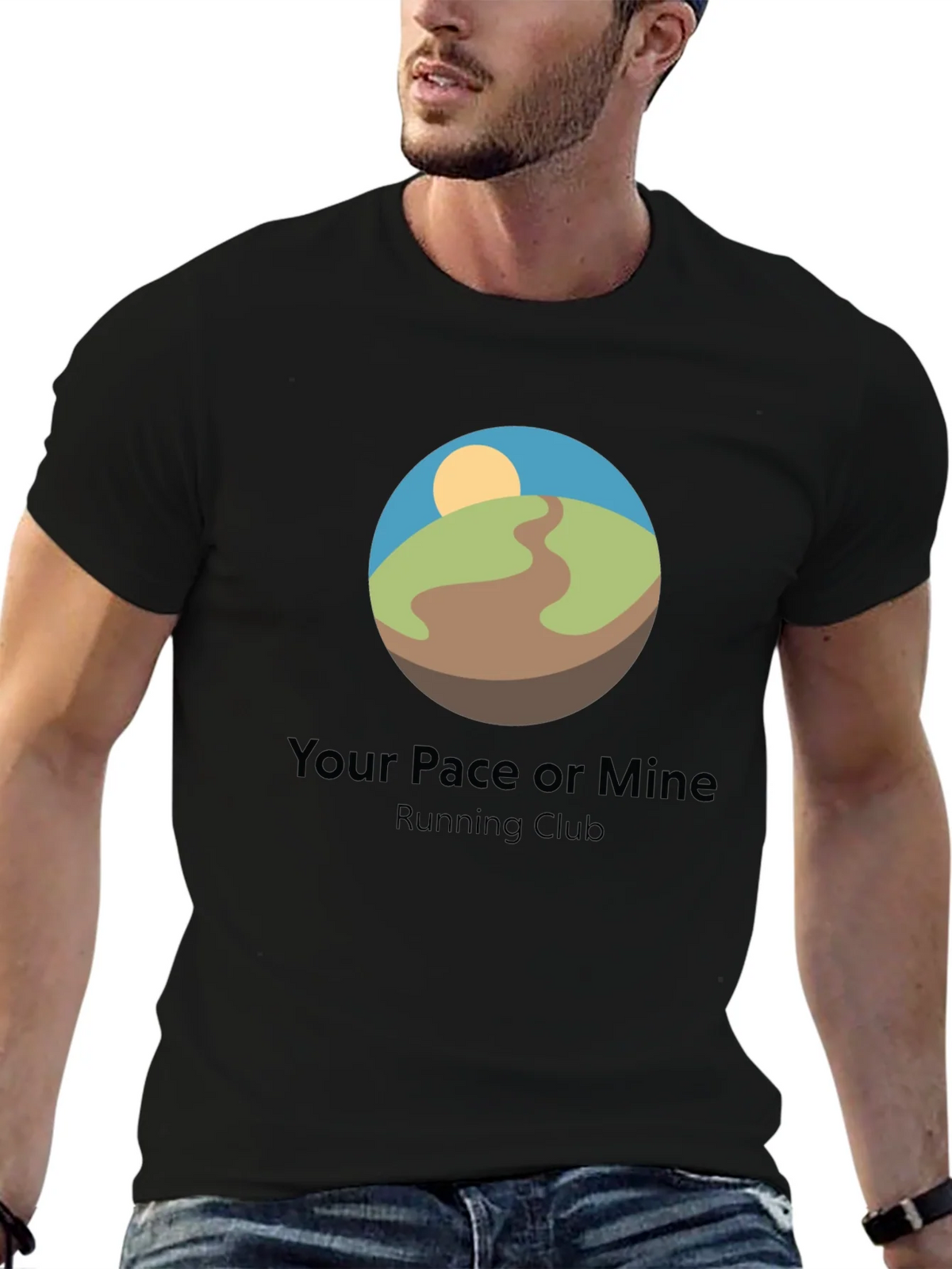 Your Pace or Mine Running Club T-Shirt product image 9
