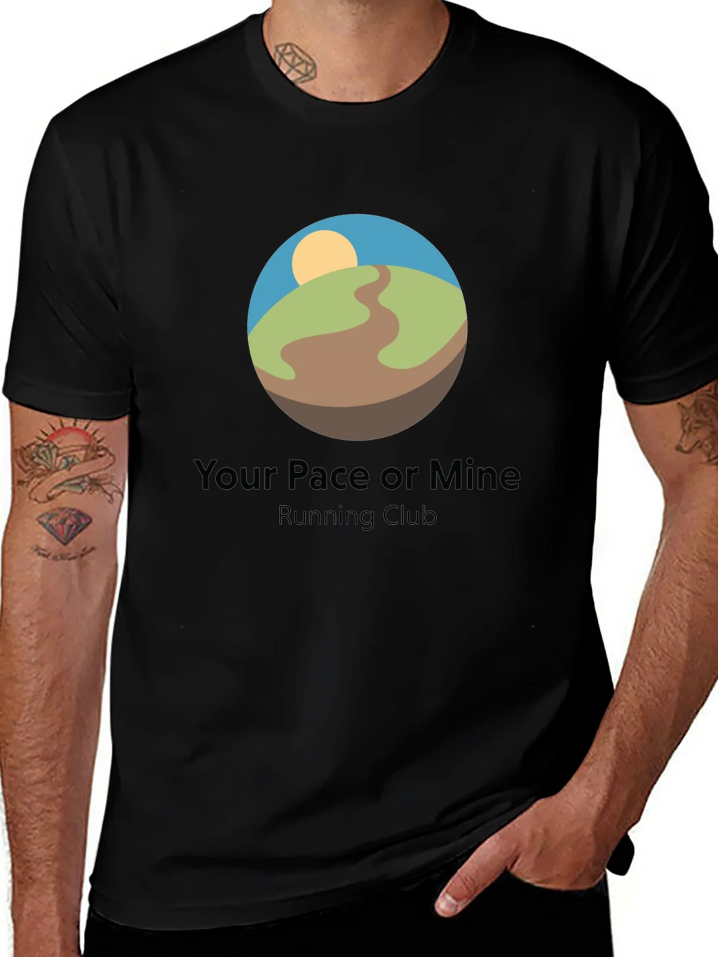 Your Pace or Mine Running Club T-Shirt product image 1