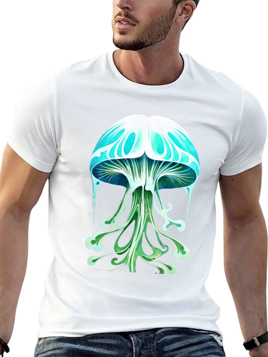Jellyfish Graphic Tee - Unique Design product image 4