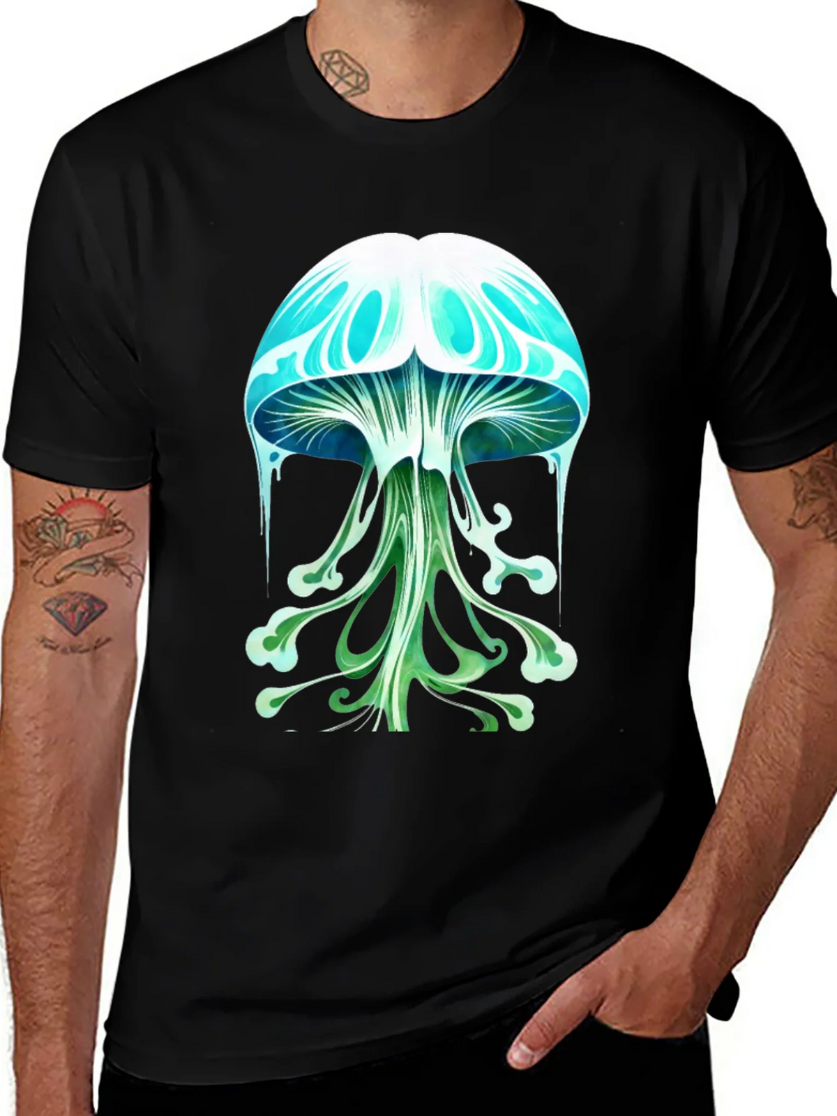 Jellyfish Graphic Tee - Unique Design product image 1