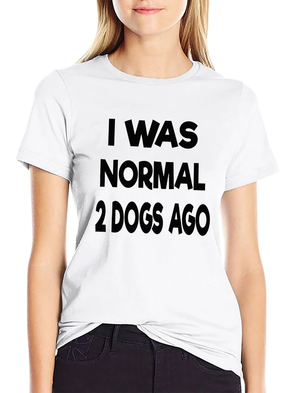 I Was Normal 2 Dogs Ago Graphic Tee product image 11