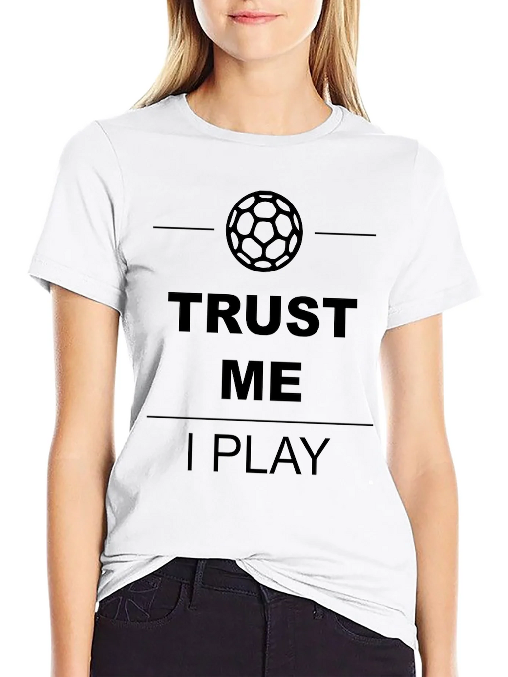 Trust Me I Play Soccer Graphic T-Shirt - Mens Black Tee product image 11