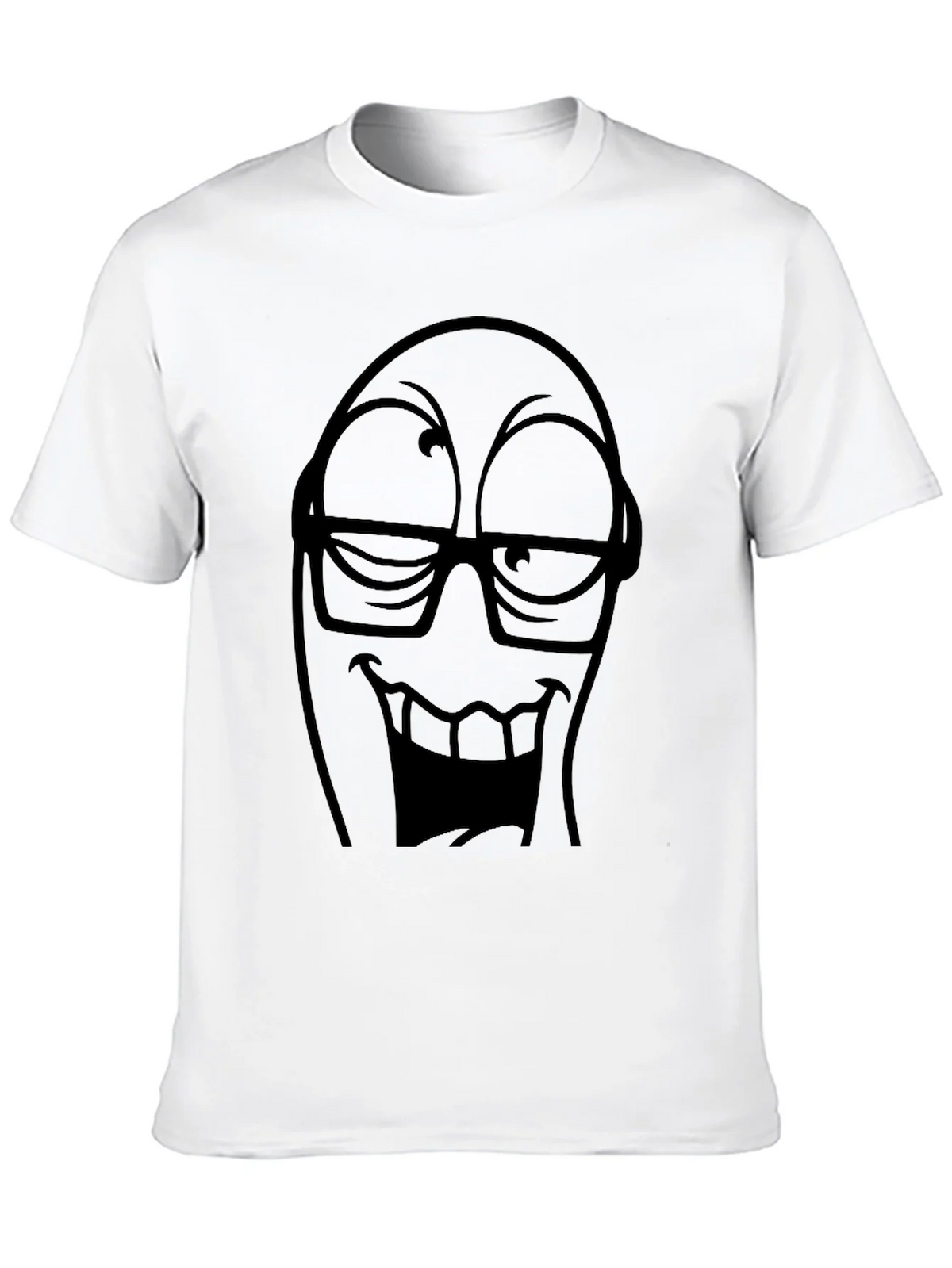 Funny Face Graphic Tee - Black T-Shirt product image 12