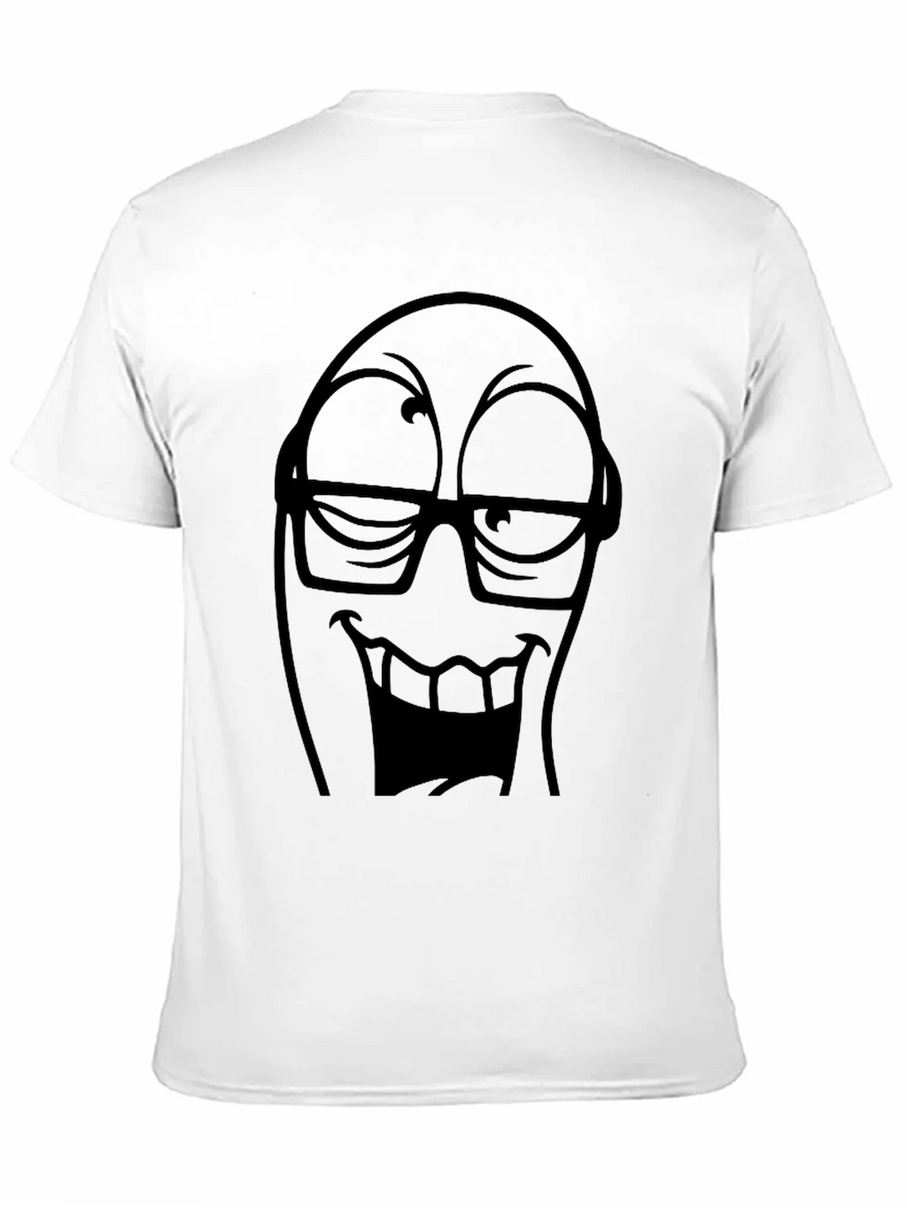Funny Face Graphic Tee - Black T-Shirt product image 2
