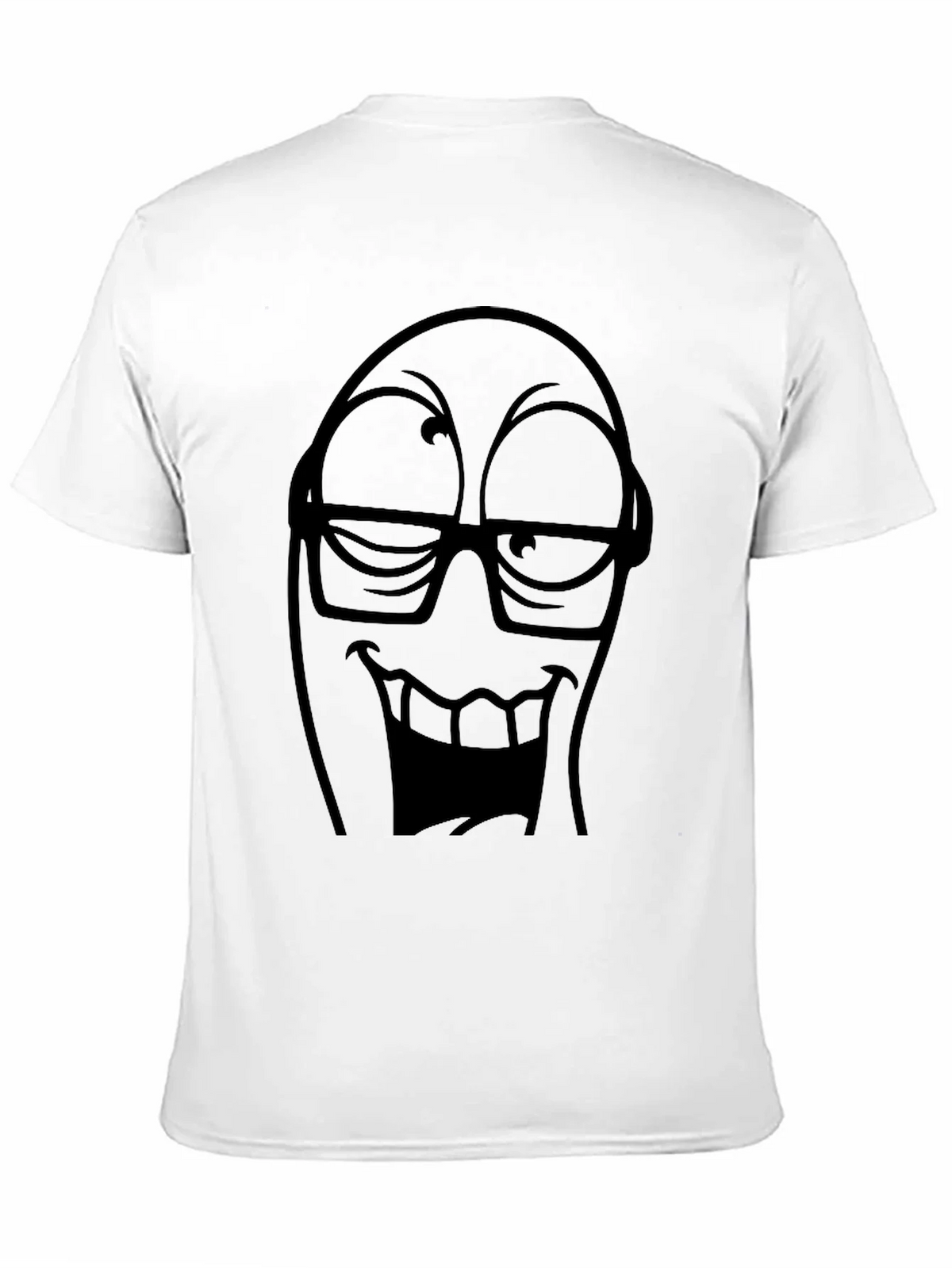 Funny Face Graphic Tee - Black T-Shirt product image 2