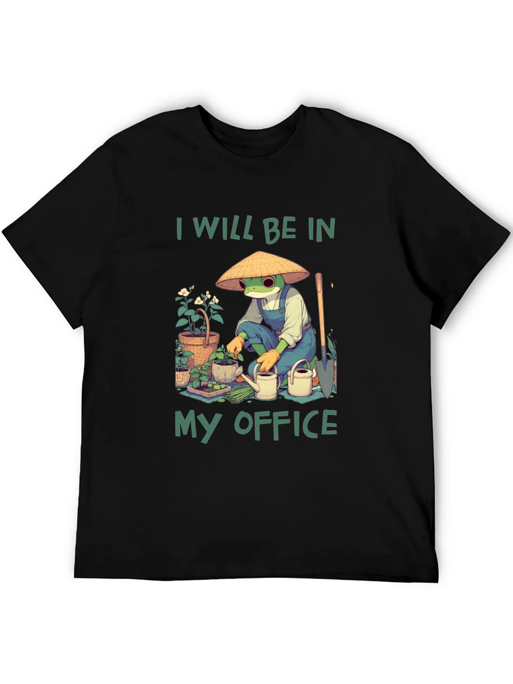 Gardener Frog T-Shirt - My Office product image 8