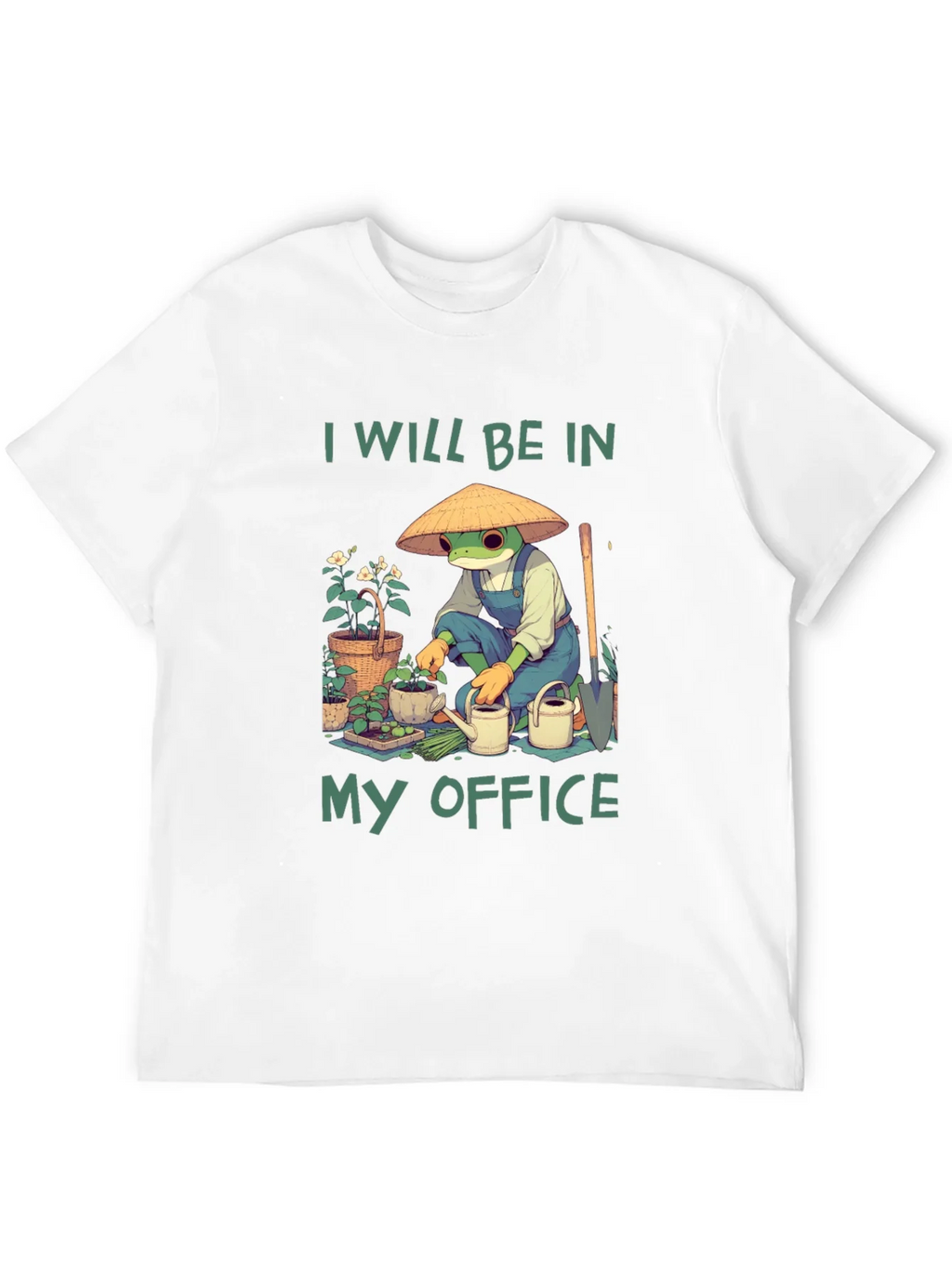 Gardener Frog T-Shirt - My Office product image 3