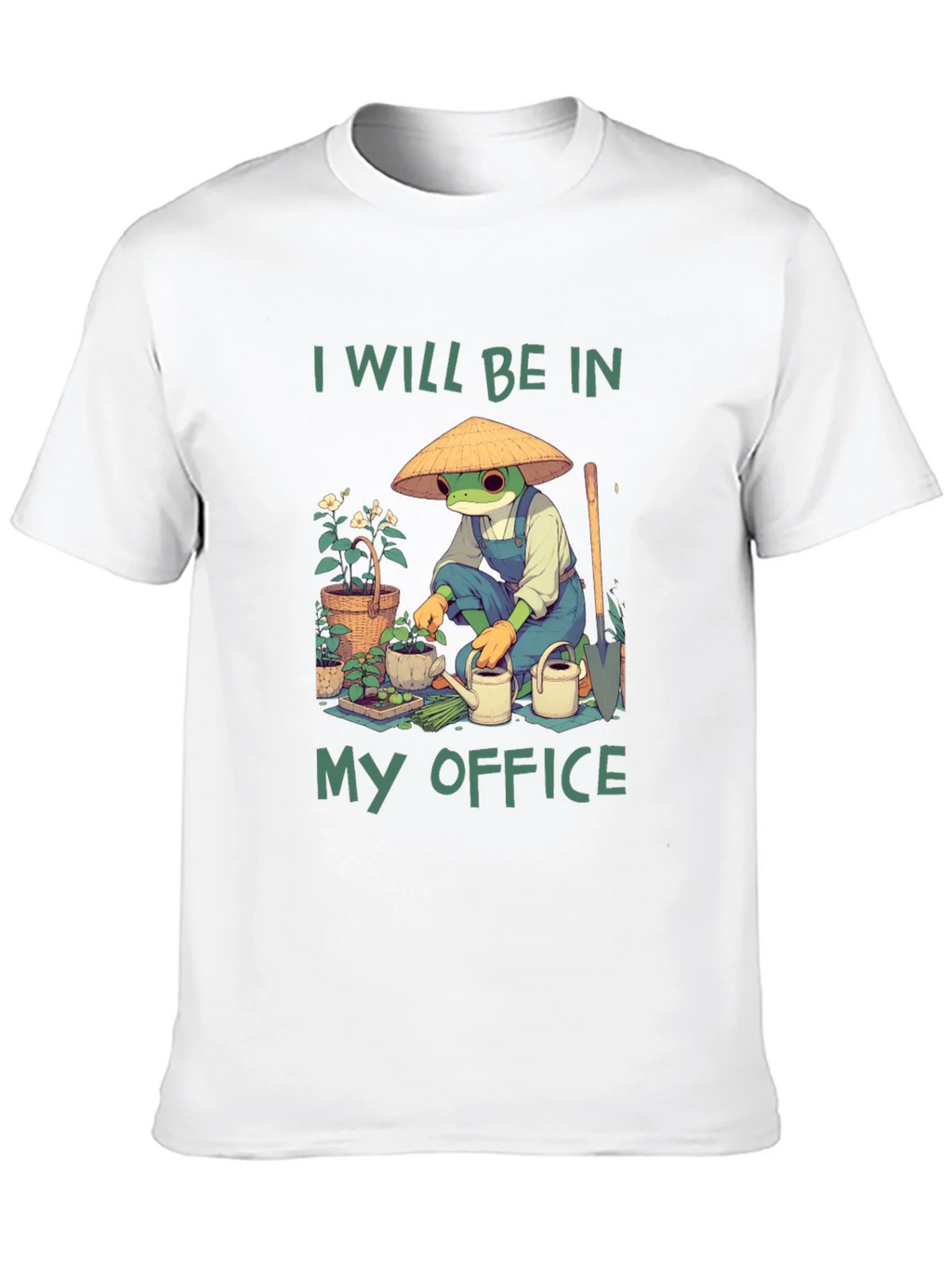 Gardener Frog T-Shirt - My Office product image 12