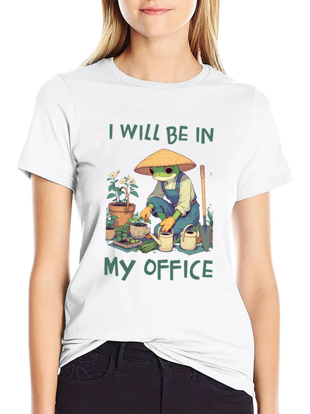 Gardener Frog T-Shirt - My Office product image 11