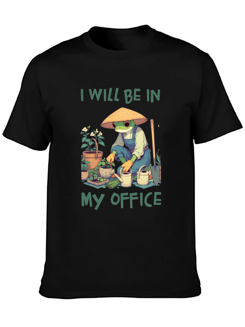 Gardener Frog T-Shirt - My Office product image 6