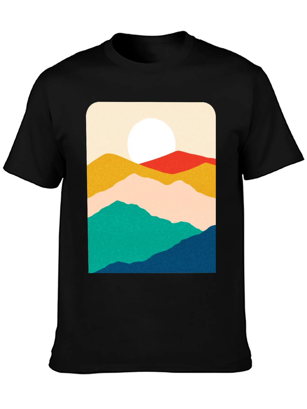 Mountain Graphic Print T-Shirt - Relaxed Fit product image 6
