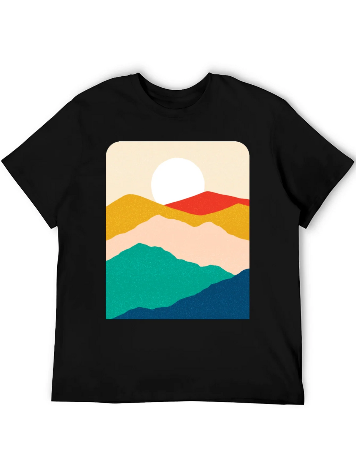 Mountain Graphic Print T-Shirt - Relaxed Fit product image 8