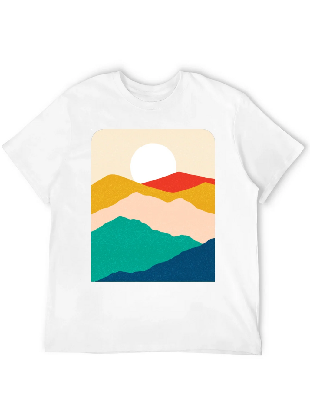 Mountain Graphic Print T-Shirt - Relaxed Fit product image 3