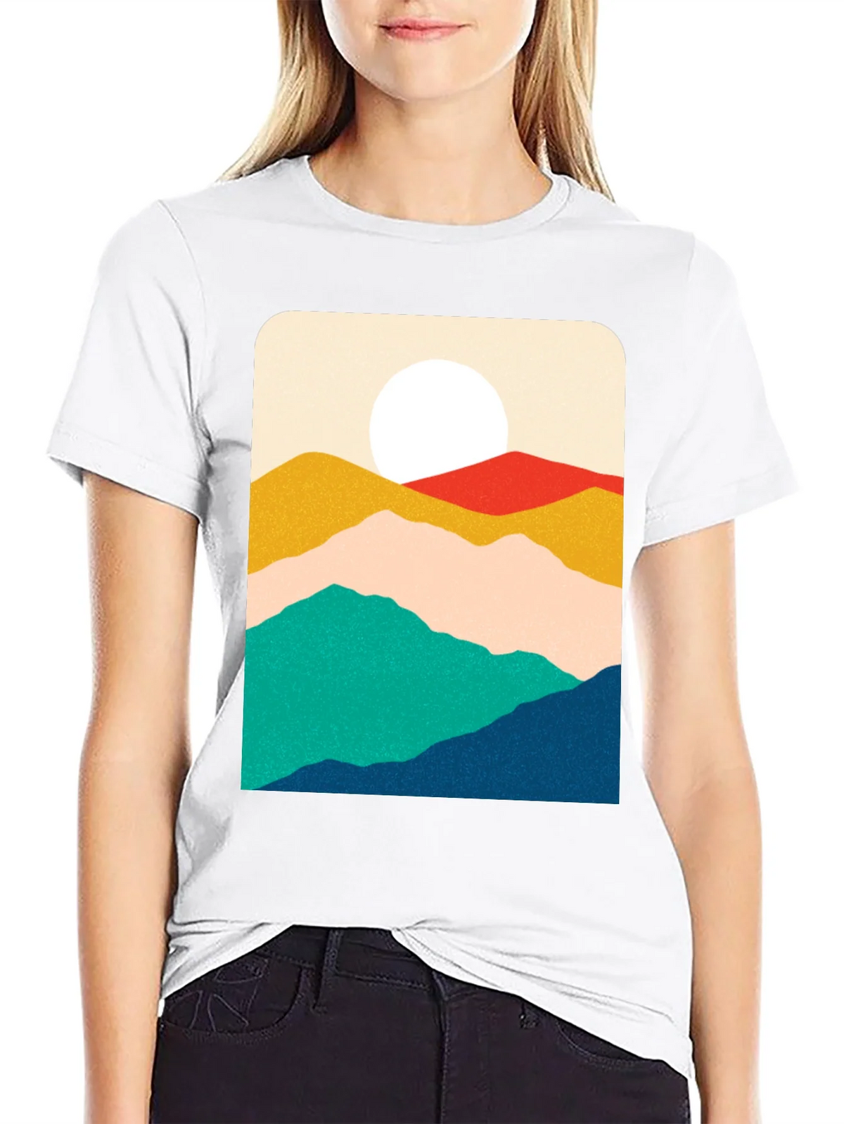 Mountain Graphic Print T-Shirt - Relaxed Fit product image 11
