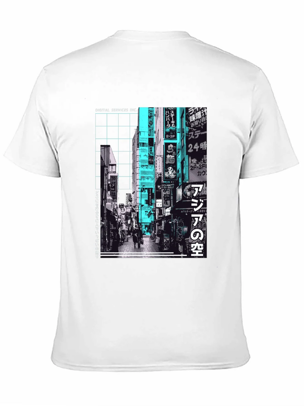 Urban Streetwear T-Shirt - Tokyo Cityscape Graphic Tee product image 2