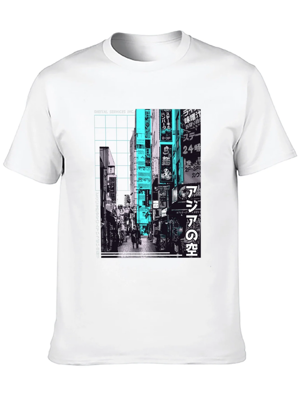 Urban Streetwear T-Shirt - Tokyo Cityscape Graphic Tee product image 12