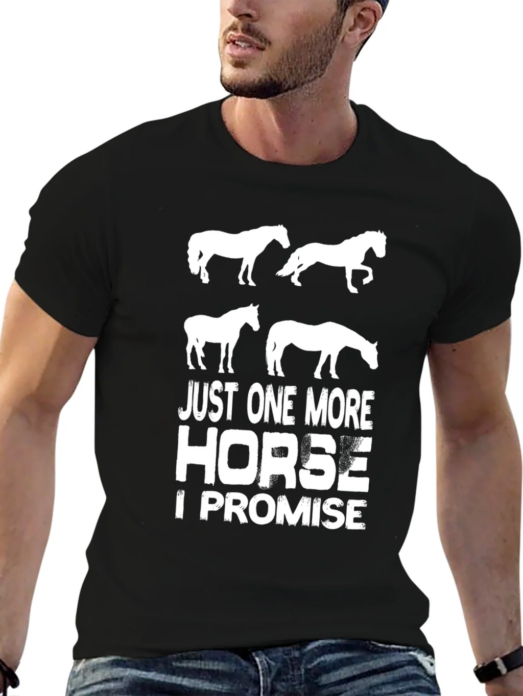 Just One More Horse T-Shirt - Funny Equestrian Tee product image 9