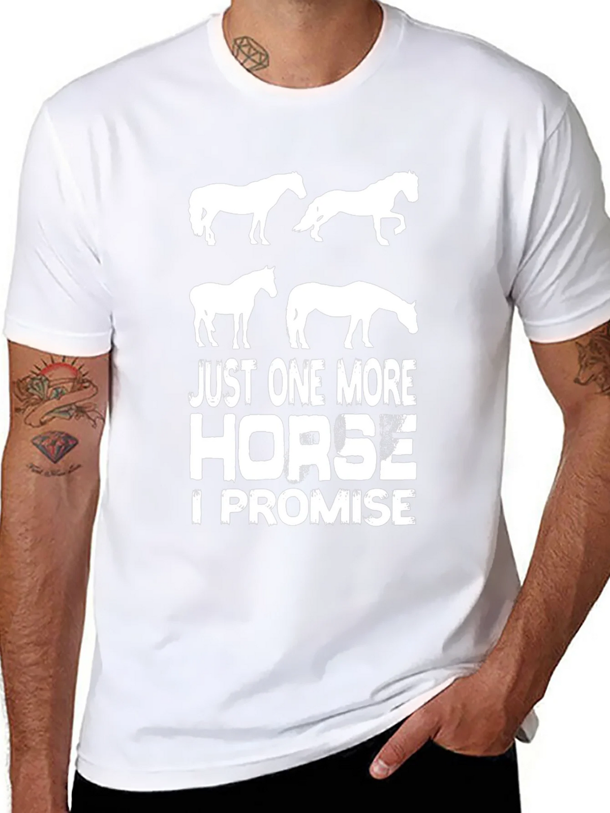 Just One More Horse T-Shirt - Funny Equestrian Tee product image 10