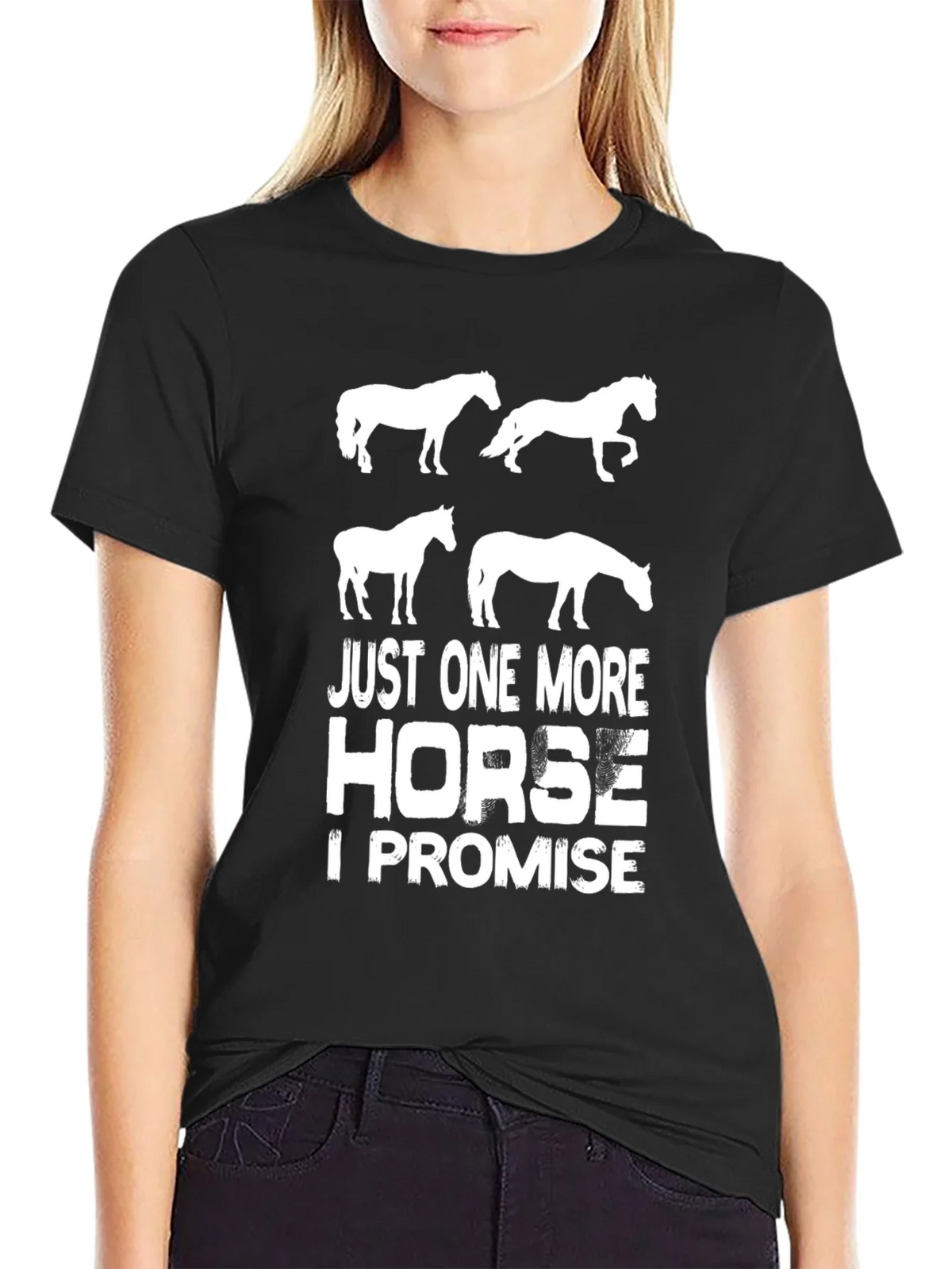 Just One More Horse T-Shirt - Funny Equestrian Tee product image 5