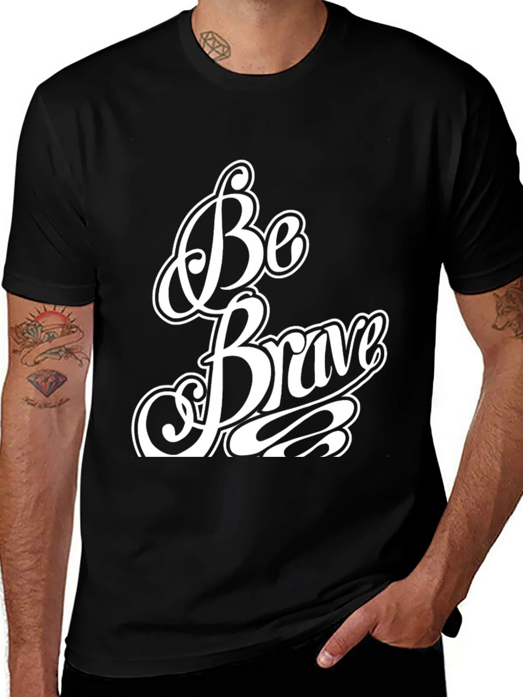 Be Brave Graphic Tee - Stylish Comfort product image 1