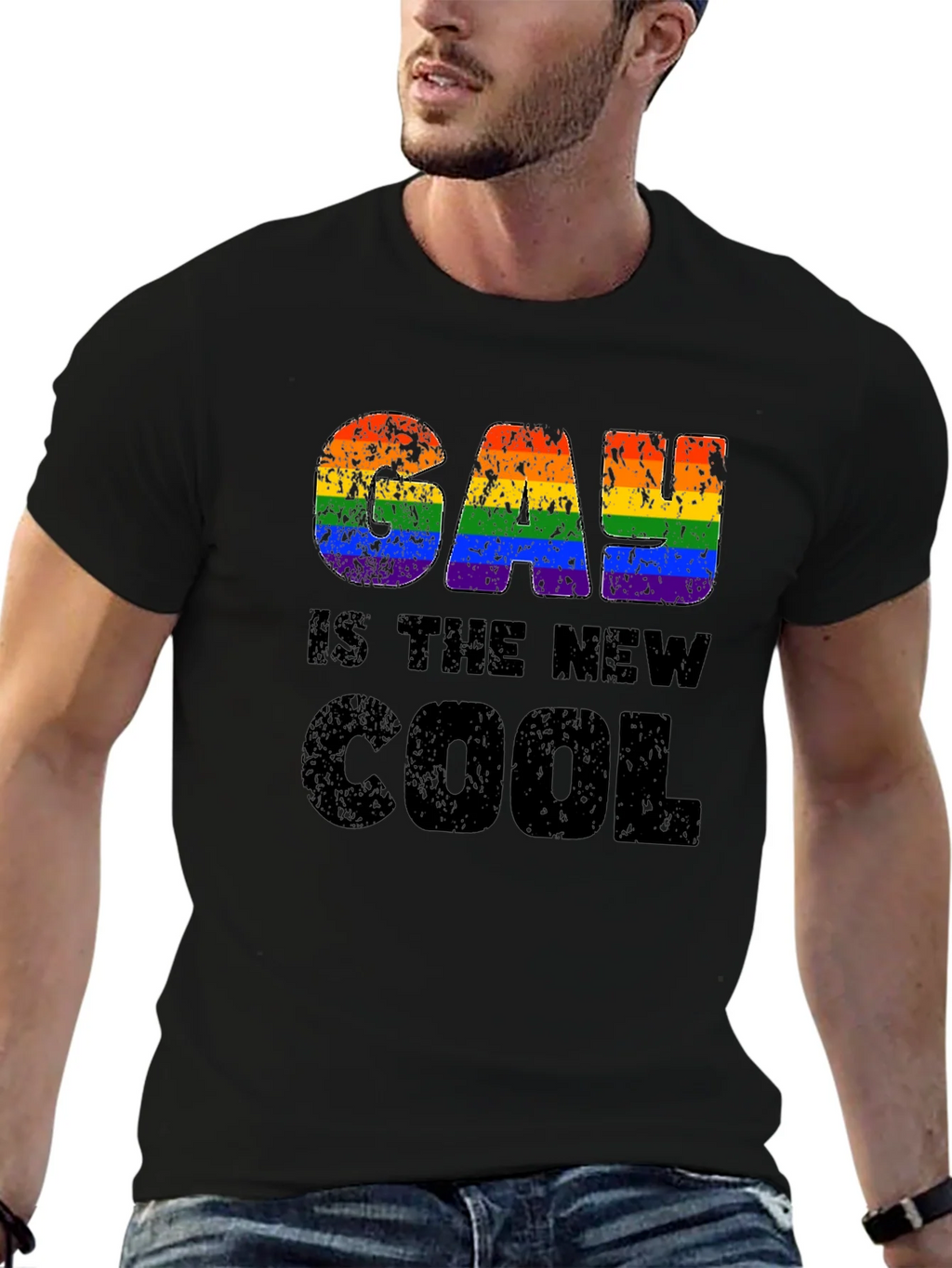 Gay Is The New Cool Graphic Tee - Pride T-Shirt product image 9